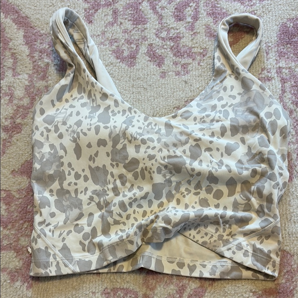 Lululemon align tank leopard